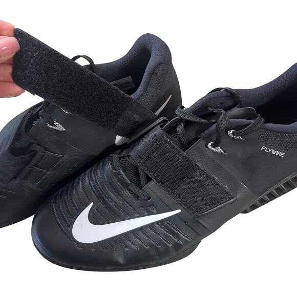 Nike Romaleos 3 Black Weightlifting Sneakers Men’s 12 Workout Crossfit Athletic main image 9
